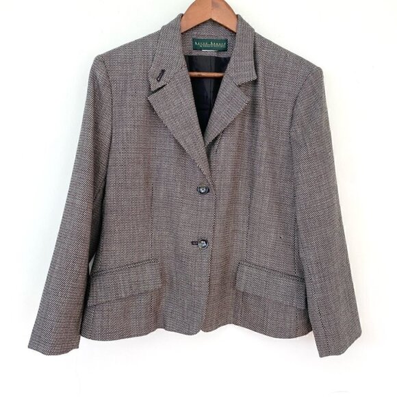Harve  Bernard wool tweed jacket, fully lined - Picture 3 of 10